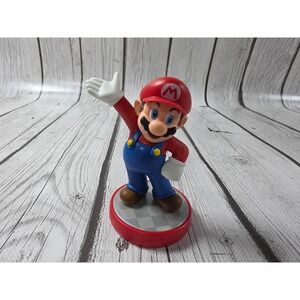 Nintendo Super Mario Series Mario Amiibo Figure NVL-001 Red Blue Overalls